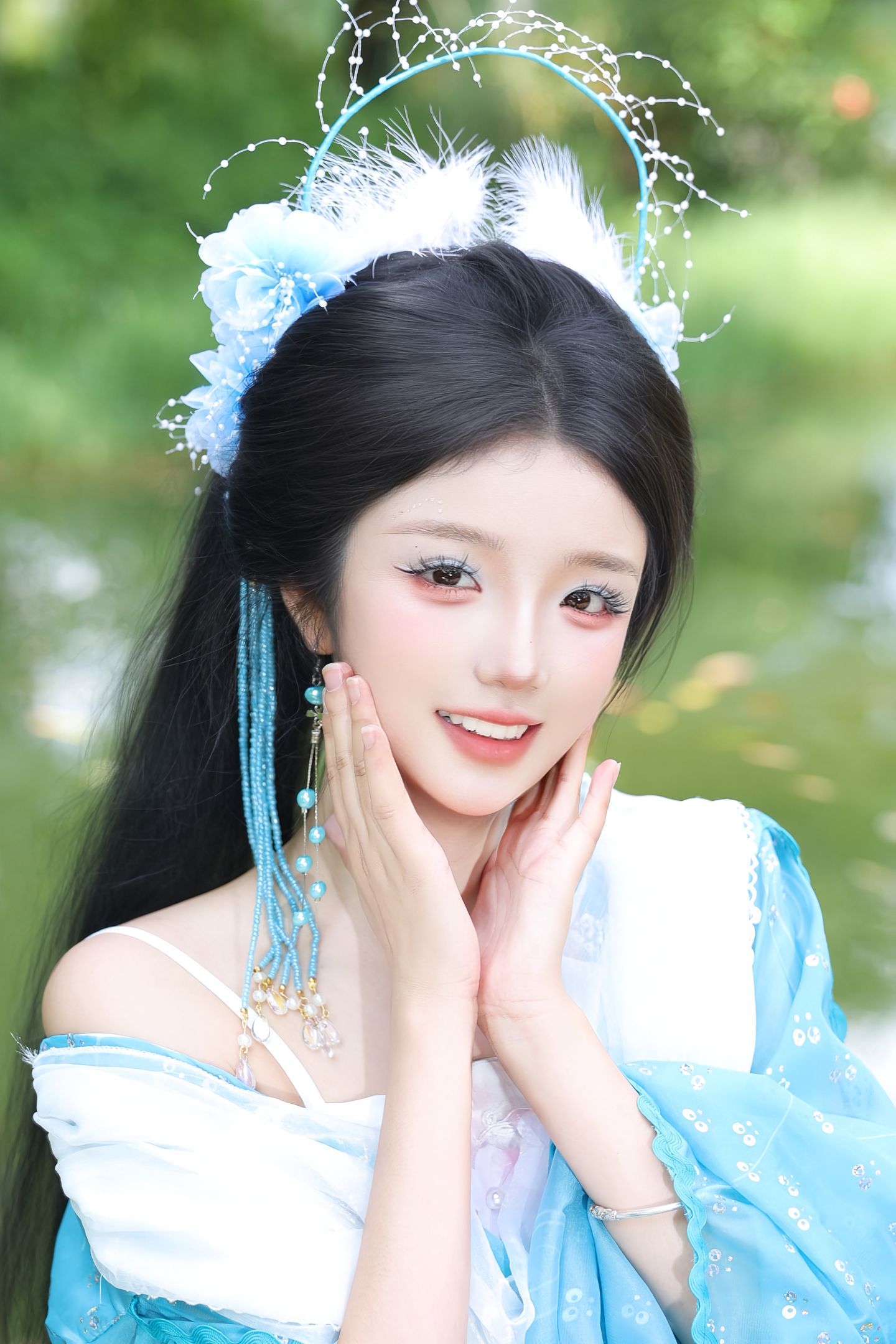 蓝仙女 客片 1