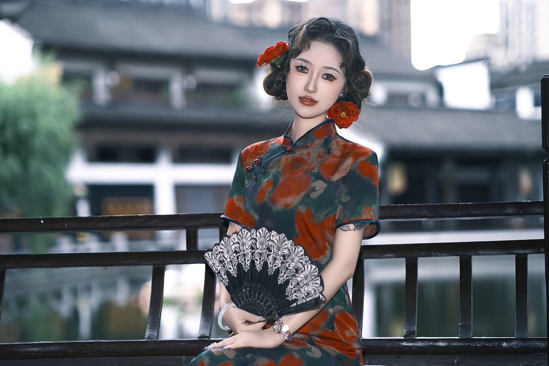 手推波旗袍 客片 3