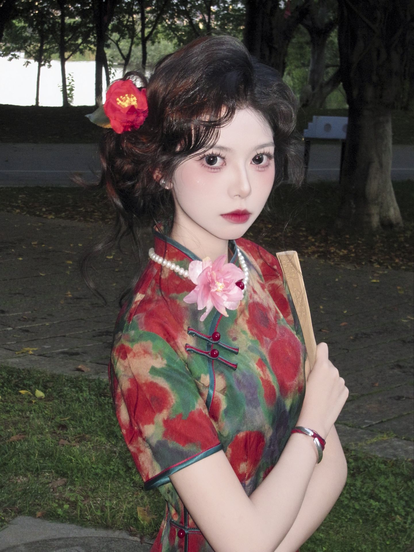 手推波旗袍 客片 1