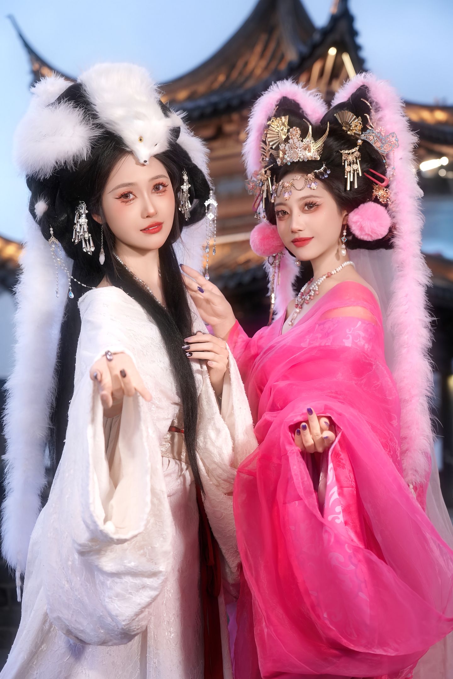 白狐&粉狐高定 客片 1