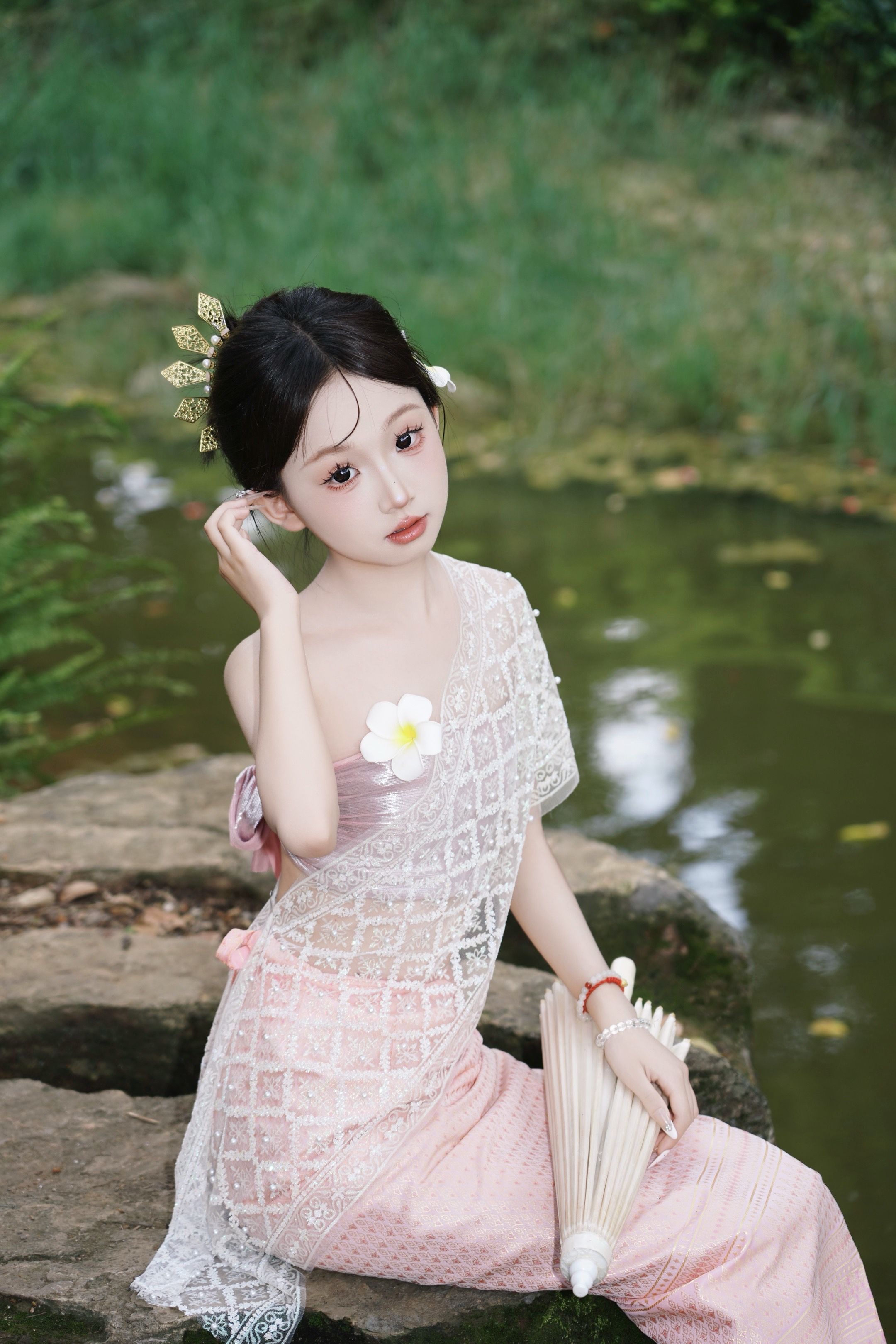 粉色傣族 客片 1
