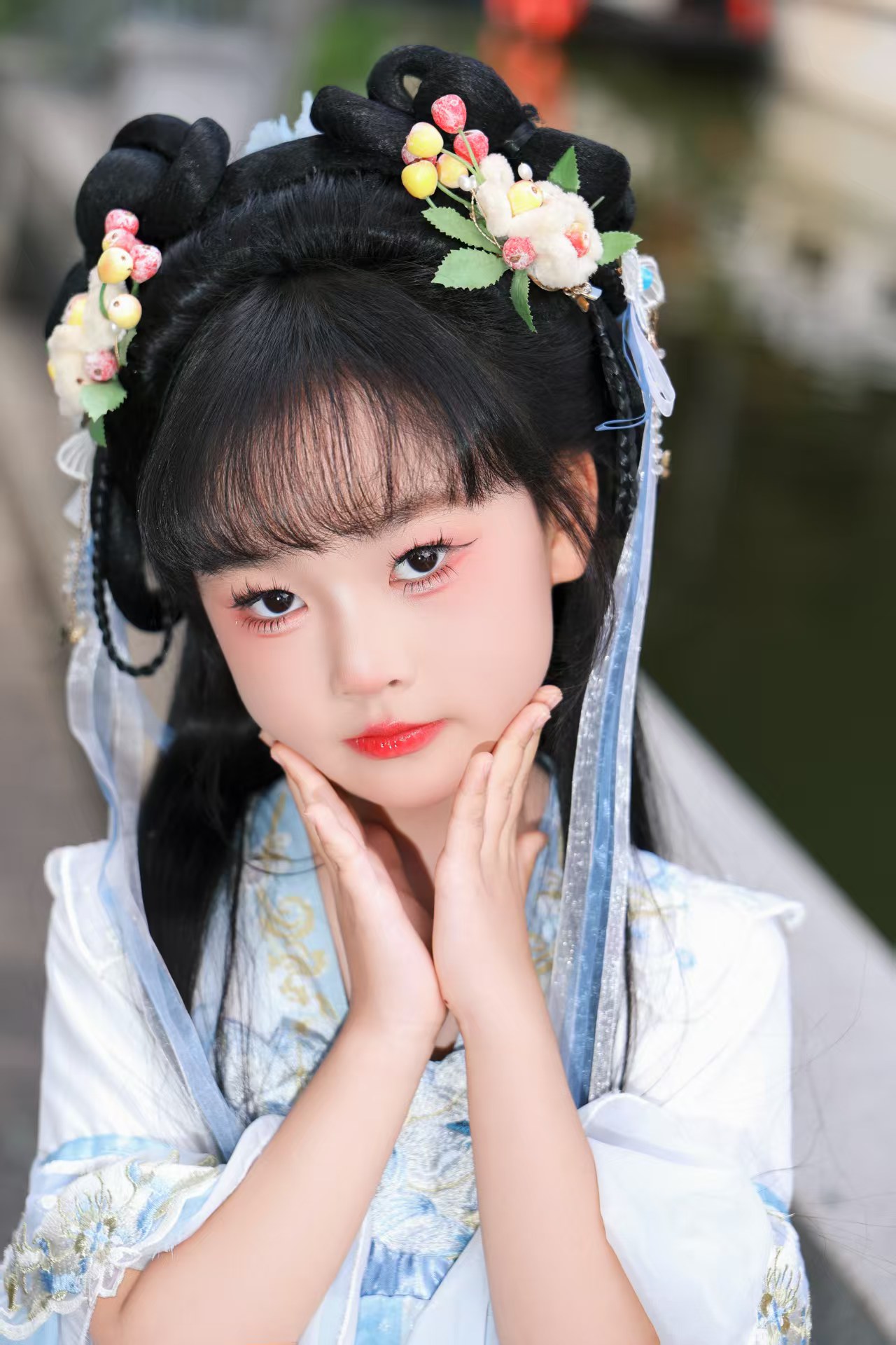 蓝色汉服（小朋友） 客片 2
