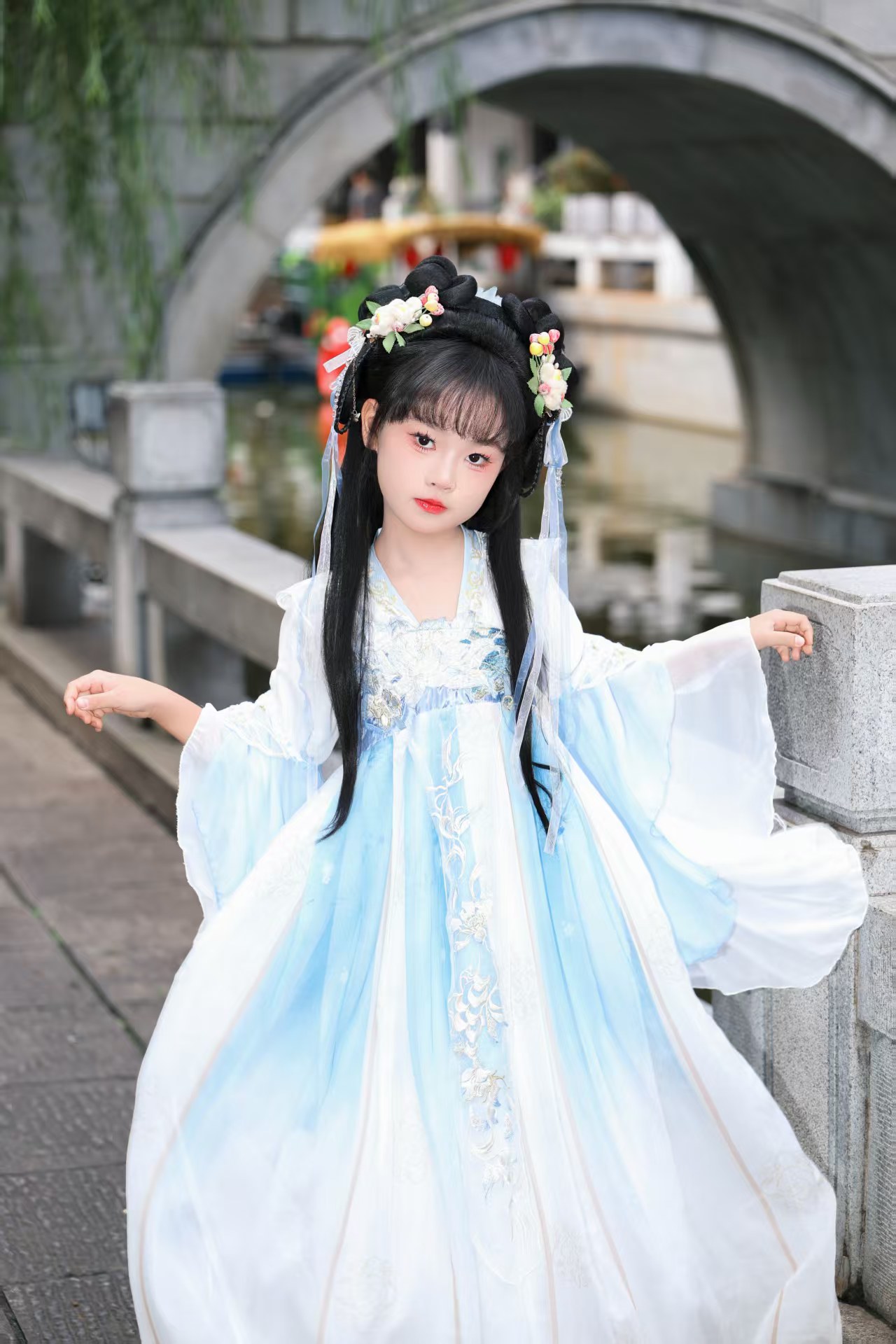 蓝色汉服（小朋友） 客片 3