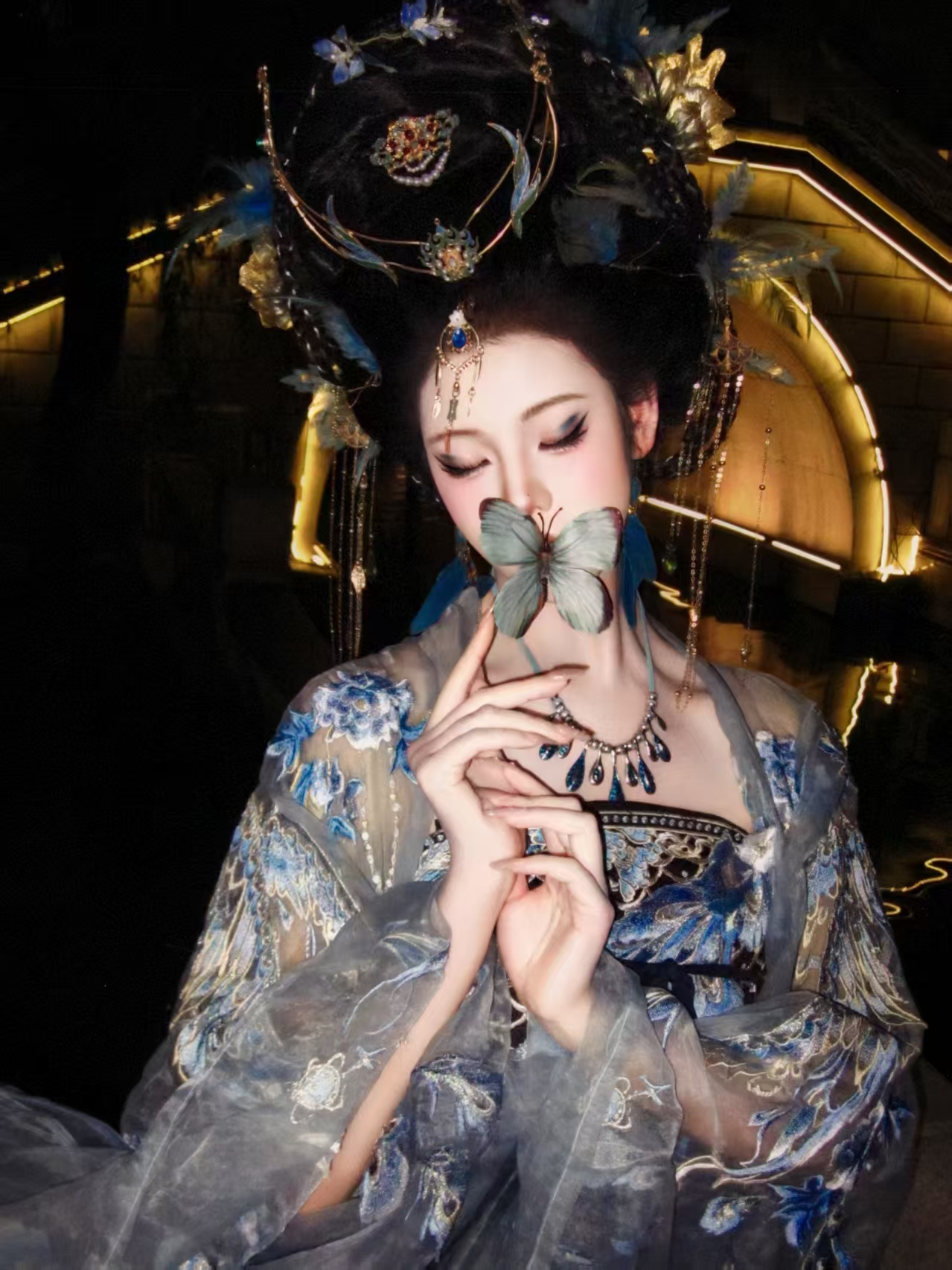 蓝孔雀 客片 1