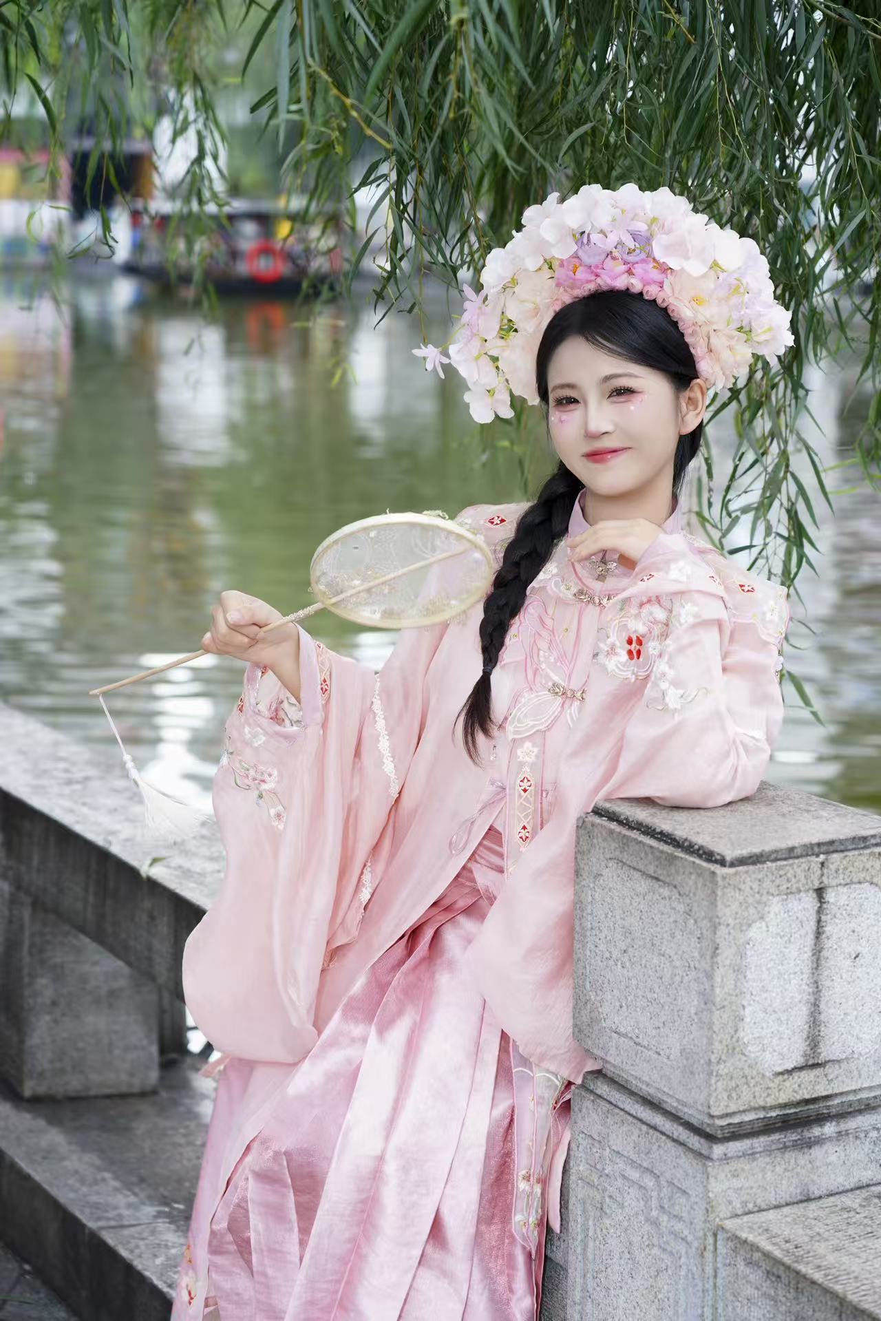 粉色簪花 客片 3