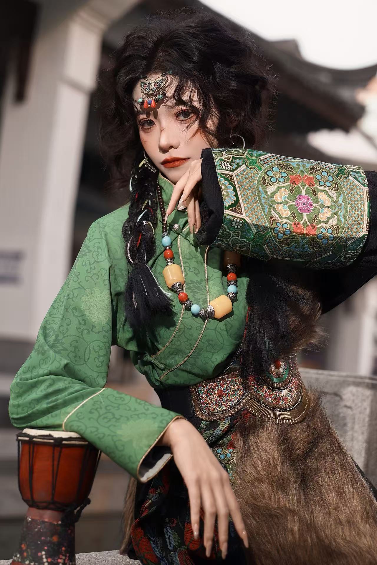 绿色藏族 客片 3