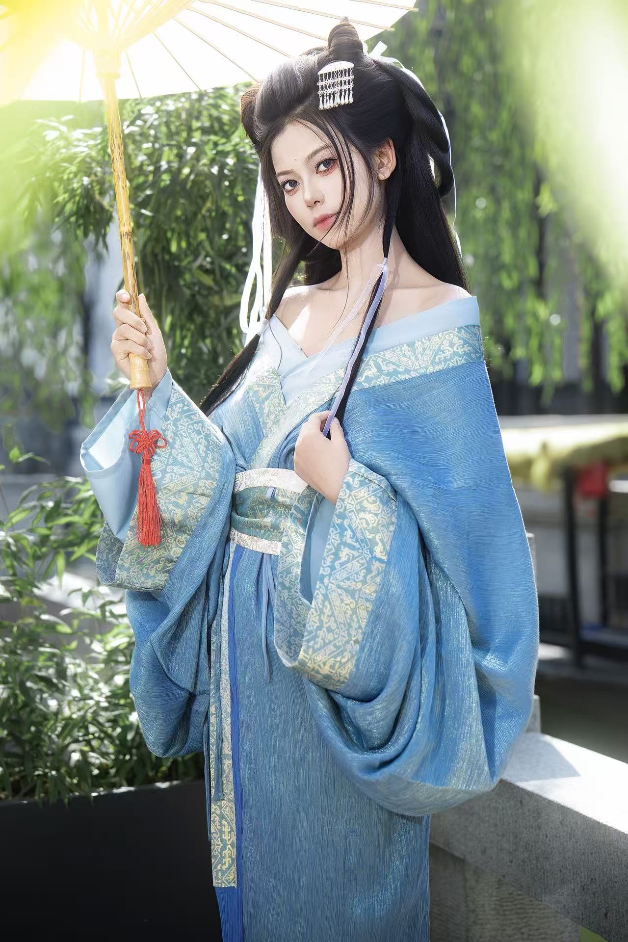 蓝战国袍 客片 1