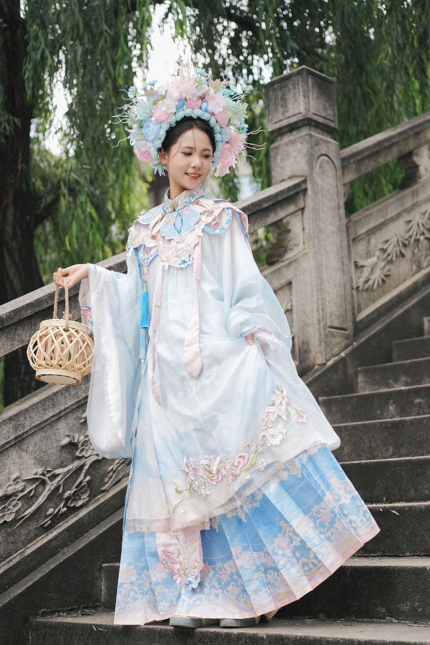 蓝簪花 客片 2
