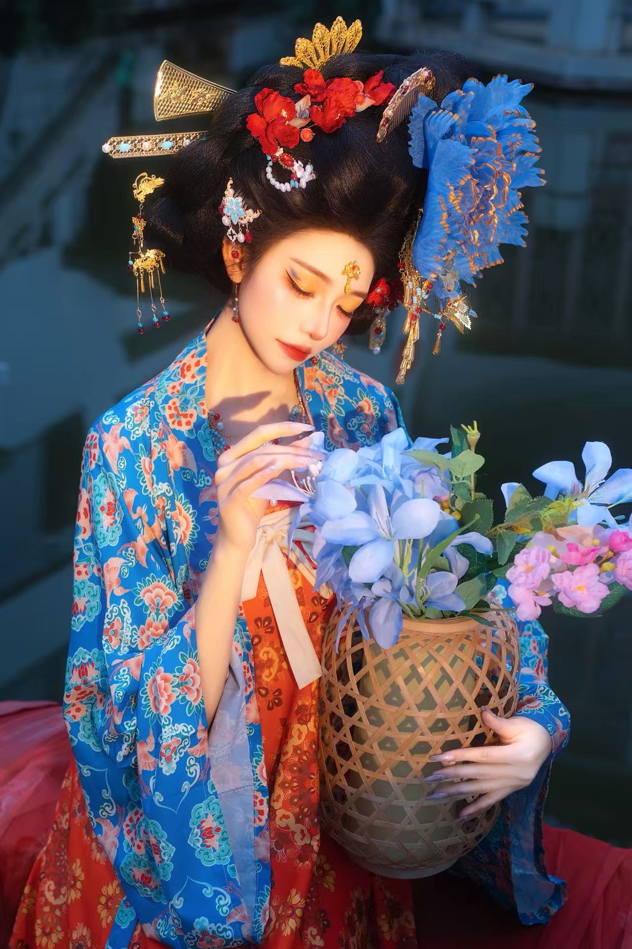大唐簪花仕女 客片 1