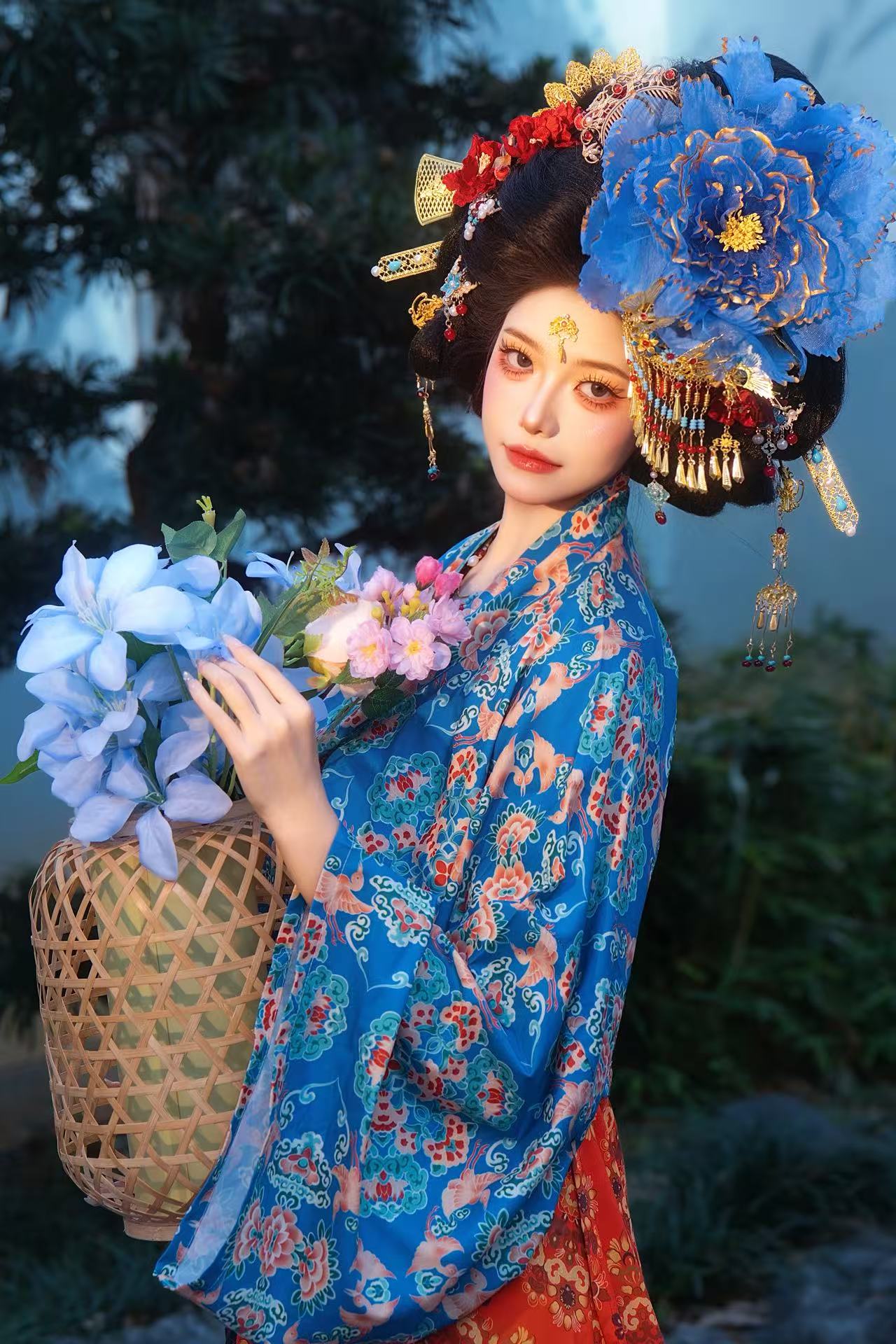 大唐簪花仕女 客片 2