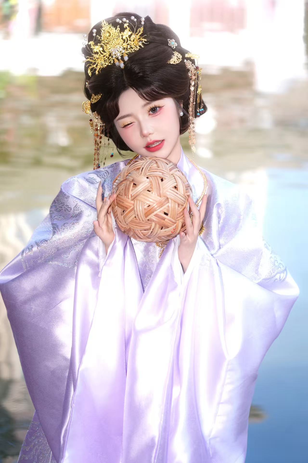紫色明制贵女 客片 1