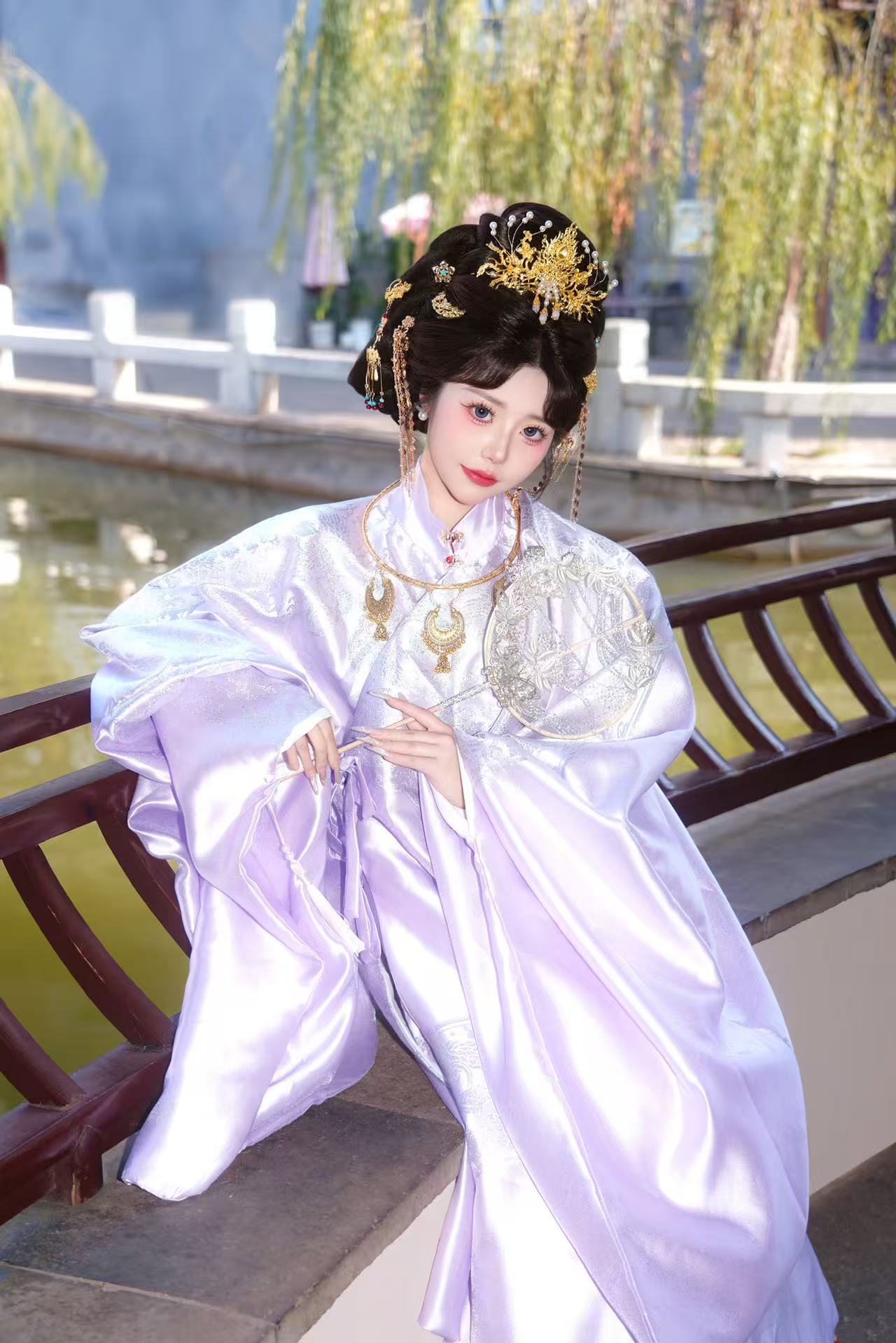 紫色明制贵女 客片 2