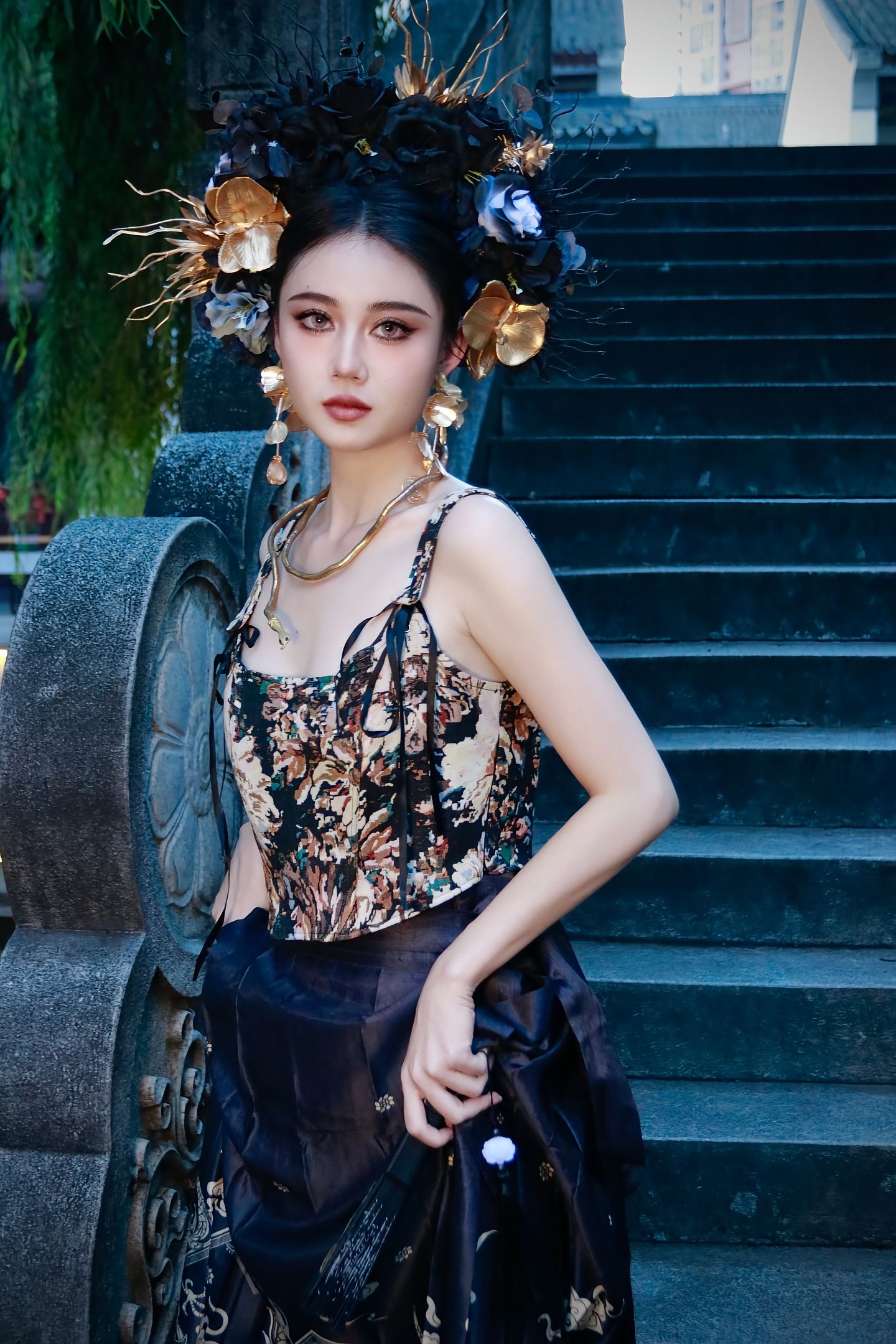 黑金簪花 客片 2