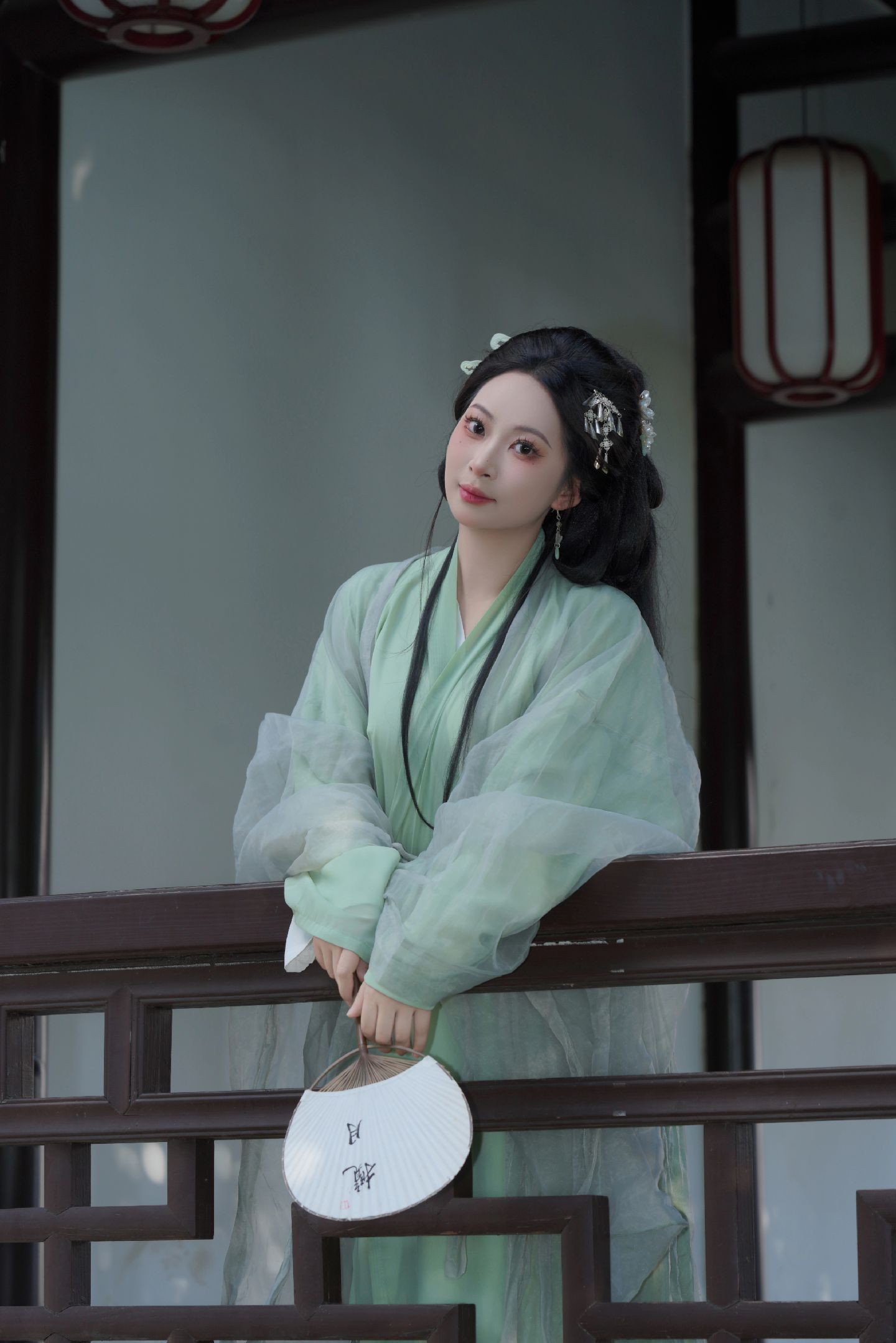 青色汉服 客片 1