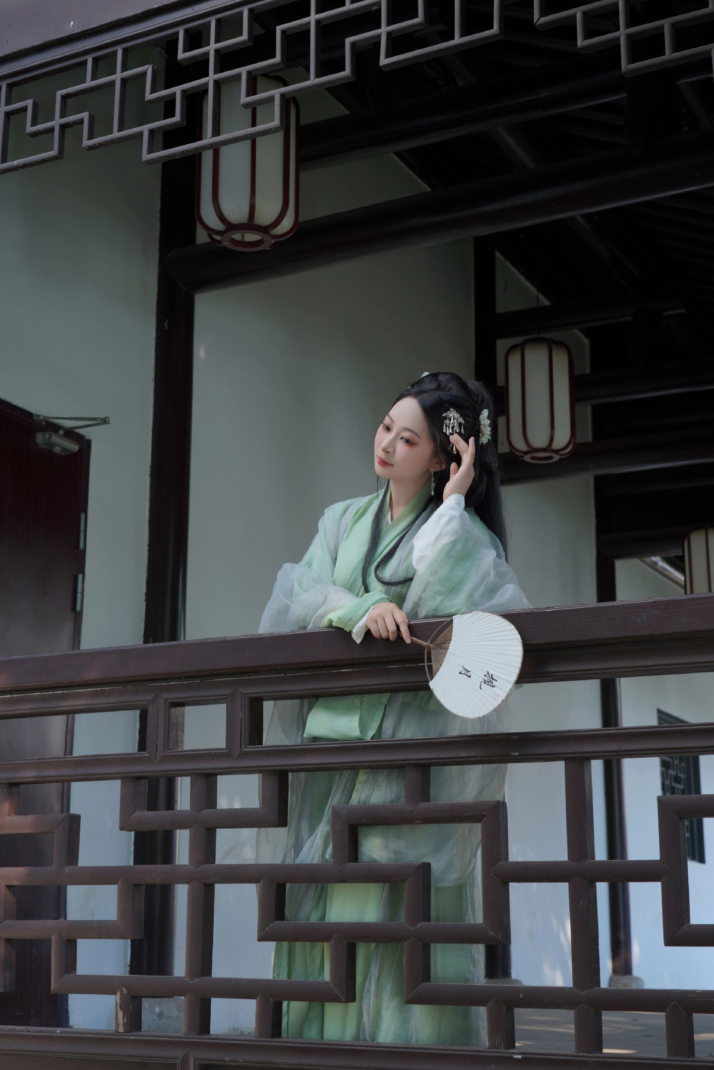 青色汉服 客片 2