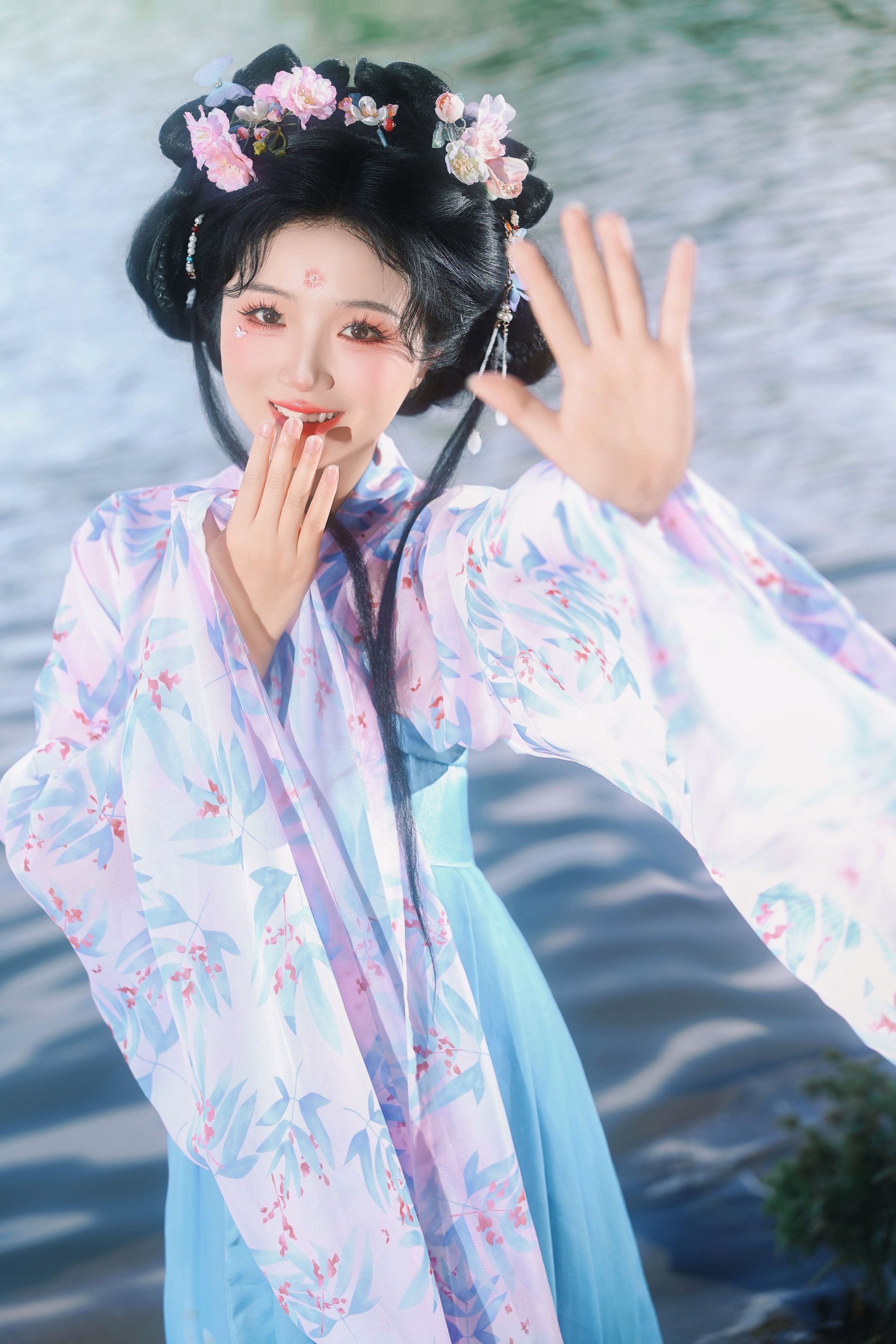 蓝花小唐 客片 3