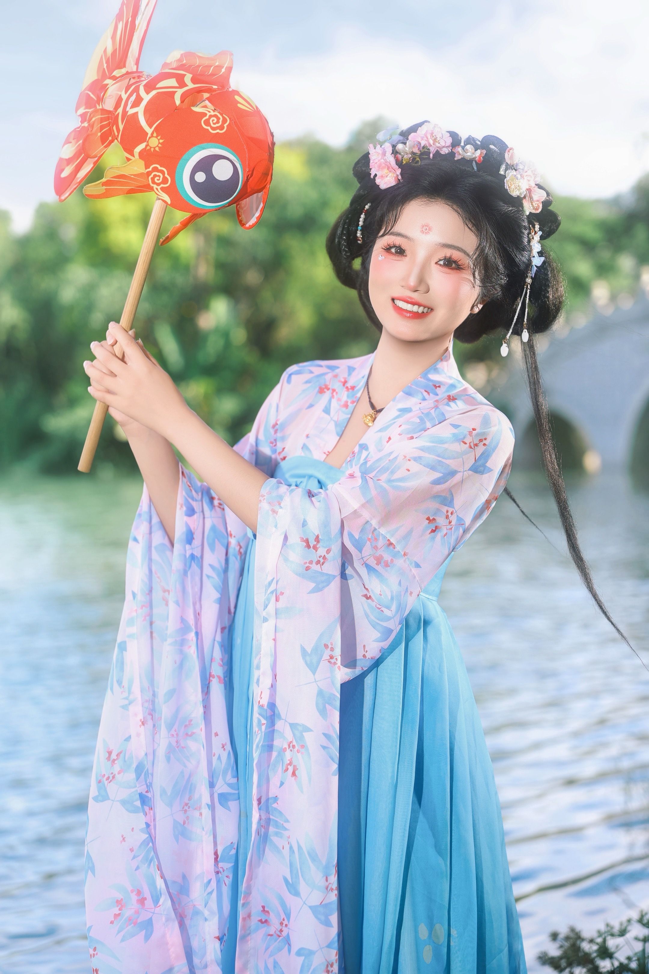 蓝花小唐 客片 2