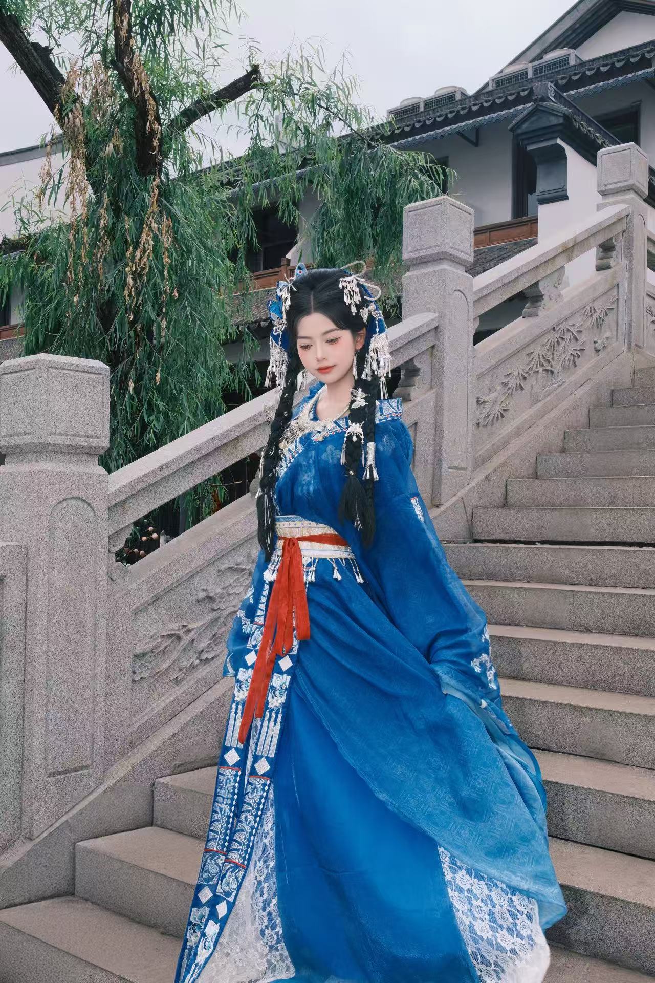 蓝色苗疆少女 客片 2
