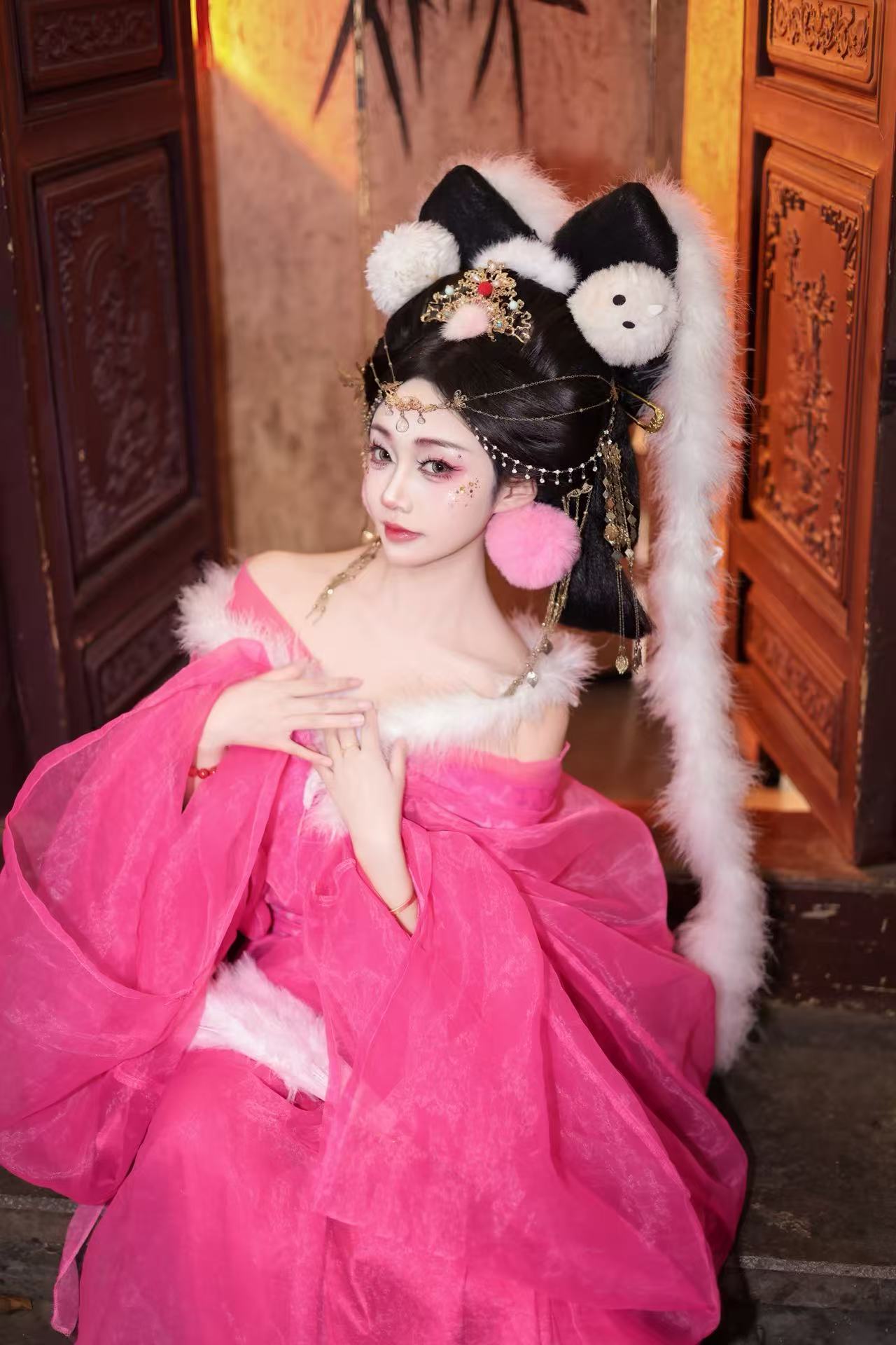 粉色妲己 客片 3