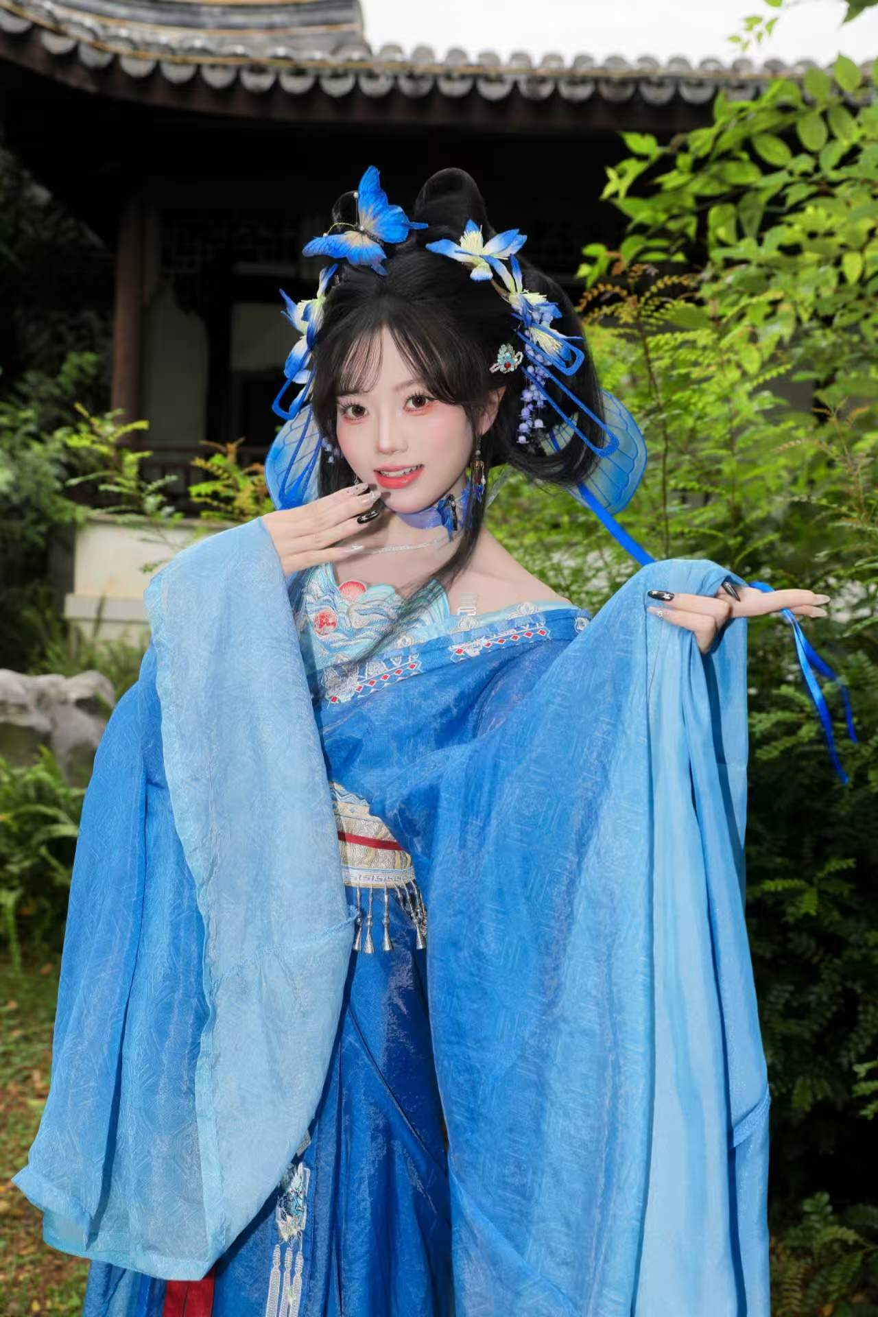 蓝蝴蝶 客片 3
